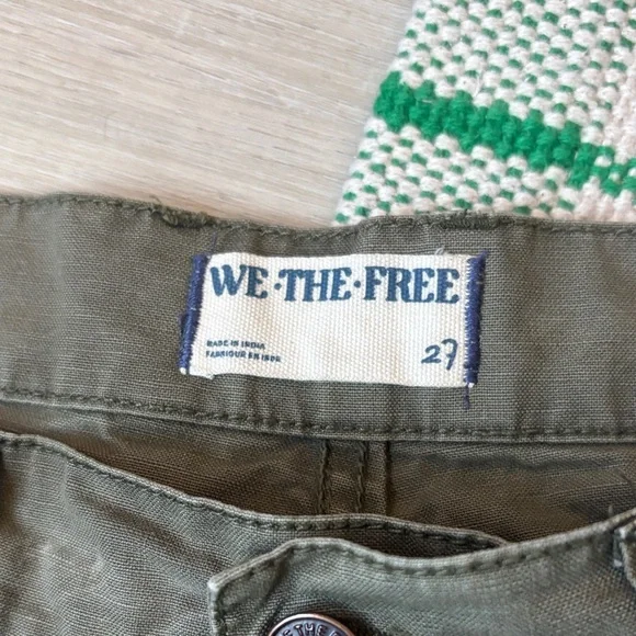 Free People barrel leg Pants - Picture 2 of 3